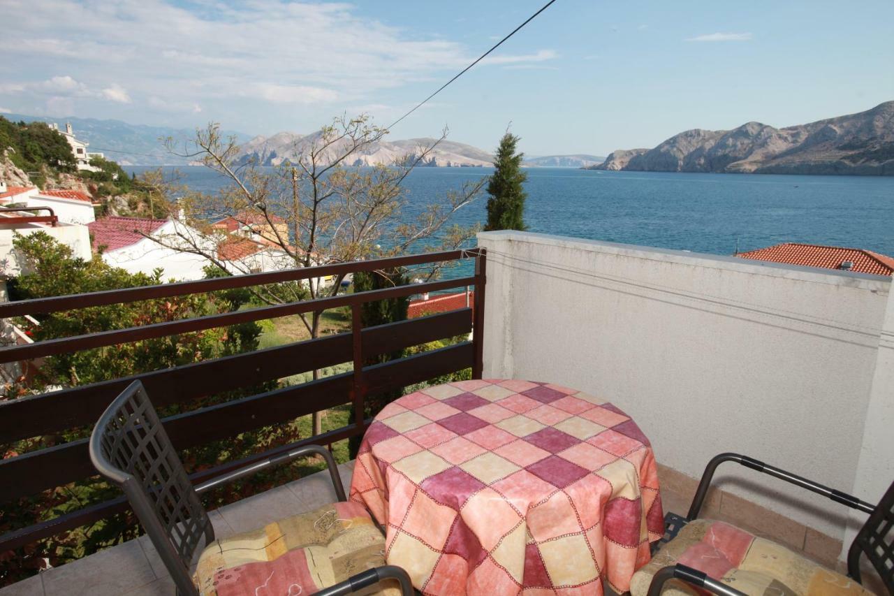 Double Rooms Jasna With Sea View Baska  Ngoại thất bức ảnh