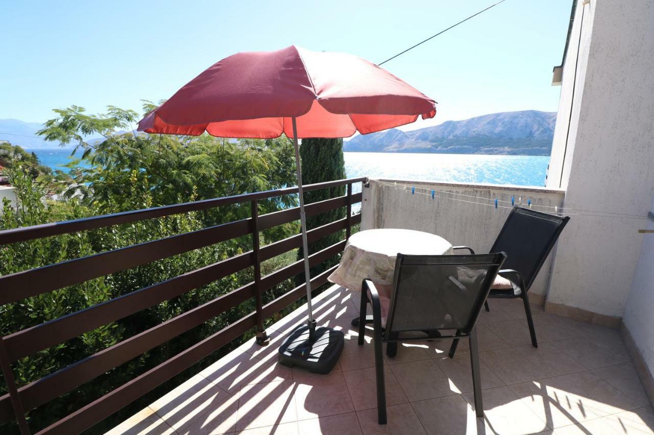 Double Rooms Jasna With Sea View Baska  Ngoại thất bức ảnh